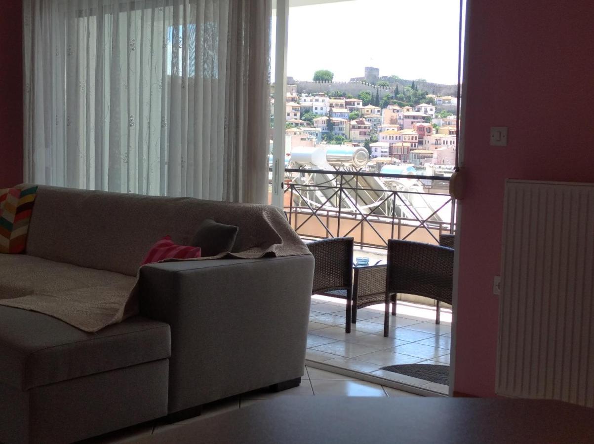 Precious Diamond With View - Parking Place And Superfast Wifi Kavala Esterno foto